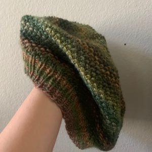 Knit beanie hat